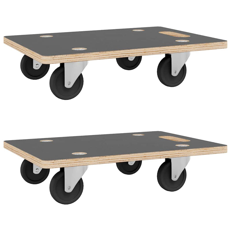 Load image into Gallery viewer, Vidaxl meubelhondjes 2 st rechthoekig 250 kg 50x35x11,5 cm
