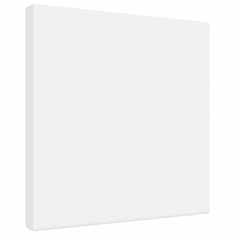 Load image into Gallery viewer, VidaXL Canvasdoeken 12 st stof en massief grenenhout wit

