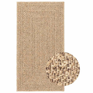 Vidaxl vloerkleed zizur binnen en buiten 80x150 cm jute look