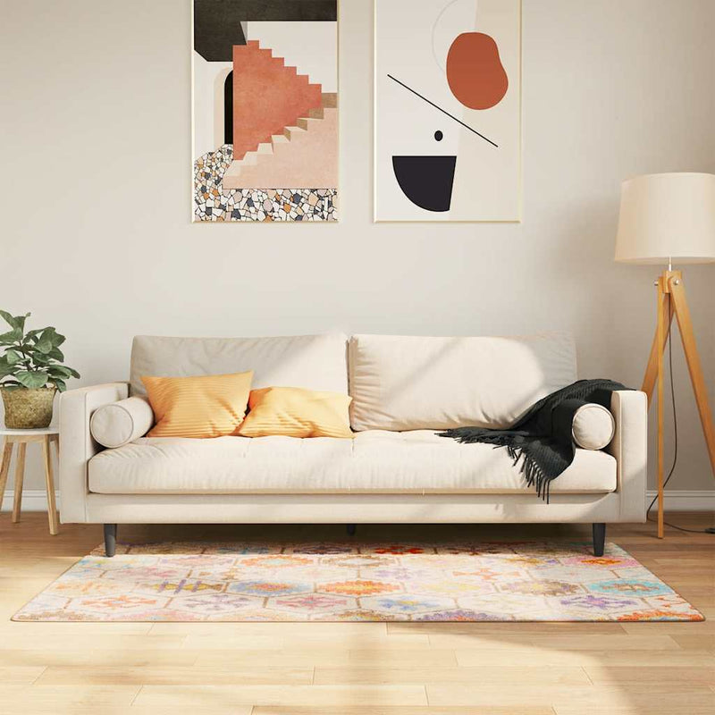 Load image into Gallery viewer, Vidaxl vloerkleed wasbaar anti-slip 80x150 cm meerkleurig
