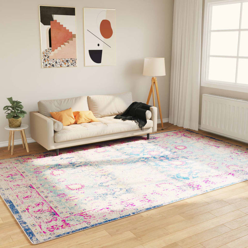 Load image into Gallery viewer, Vidaxl vloerkleed wasbaar anti-slip 190x300 cm meerkleurig
