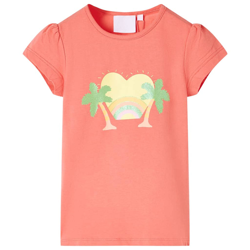 Load image into Gallery viewer, Vidaxl kindershirt 92 koraalkleurig
