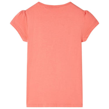 Vidaxl kindershirt 92 koraalkleurig