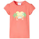 VidaXL Kindershirt 104 koraalkleurig