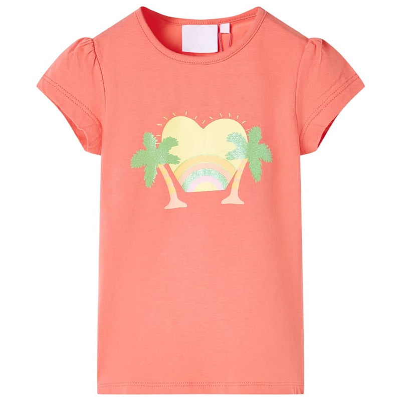 Load image into Gallery viewer, VidaXL Kindershirt 104 koraalkleurig
