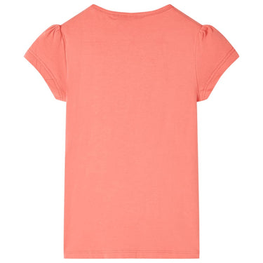 Vidaxl kindershirt 116 koraalkleurig