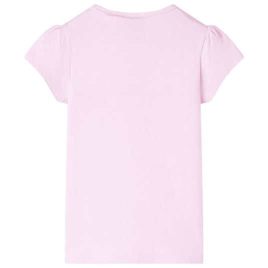 VidaXL Kindershirt 104 lichtroze