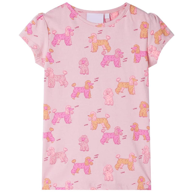 Load image into Gallery viewer, Vidaxl kinderpyjama met korte mouwen 116 lichtroze
