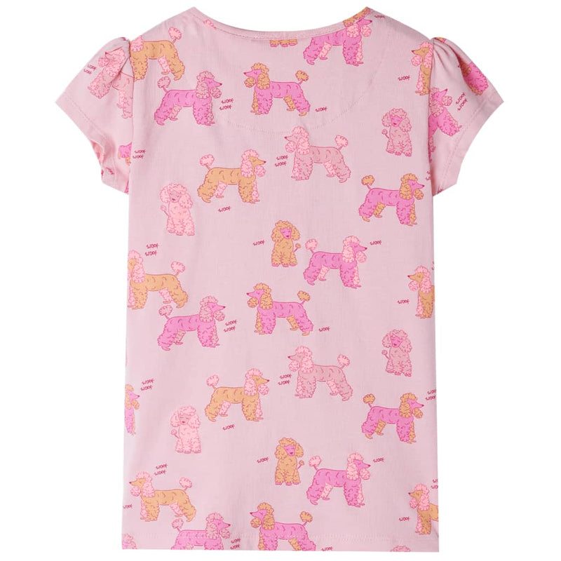 Load image into Gallery viewer, Vidaxl kinderpyjama met korte mouwen 116 lichtroze
