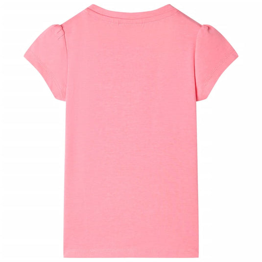 Vidaxl kindershirt 92 neonroze