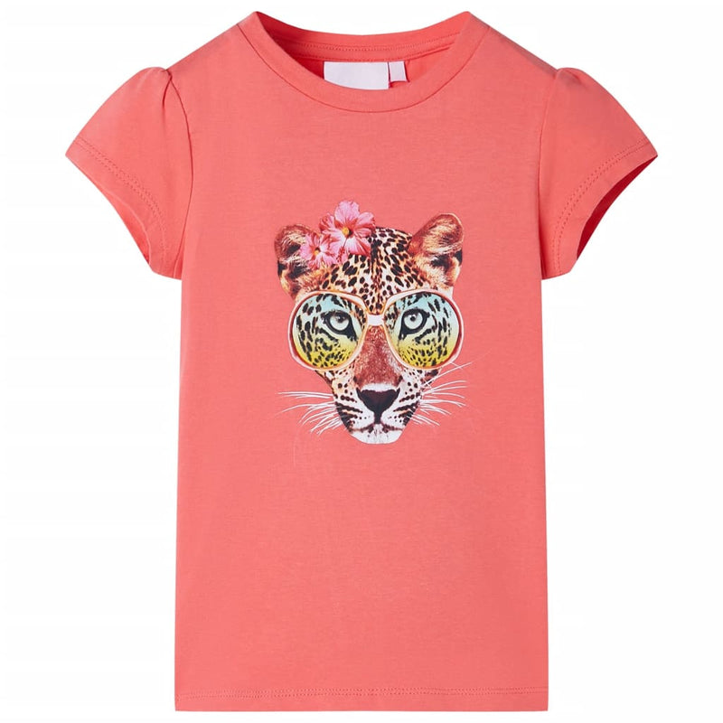 Load image into Gallery viewer, Vidaxl kindershirt 128 koraalkleurig
