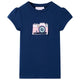 VidaXL Kindershirt 92 marineblauw