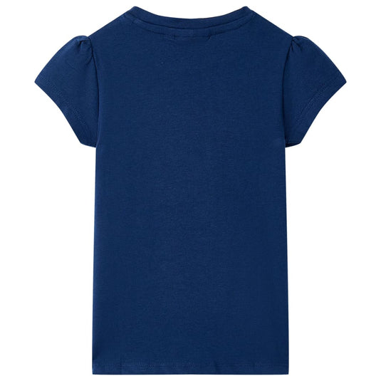 VidaXL Kindershirt 104 marineblauw