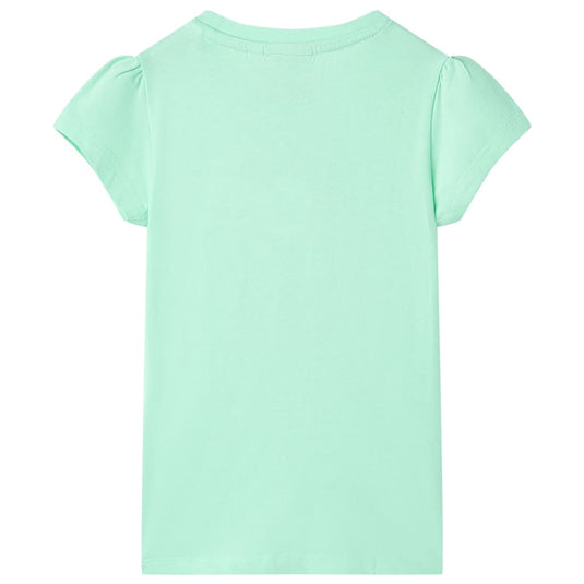 VidaXL Kindershirt 104 felgroen