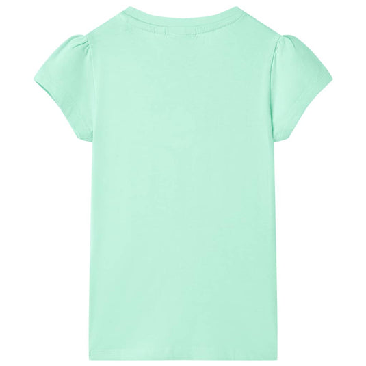 VidaXL Kindershirt 116 felgroen