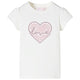 VidaXL Kindershirt 92 ecru