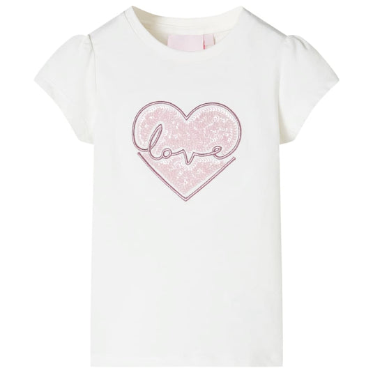 VidaXL Kindershirt 92 ecru