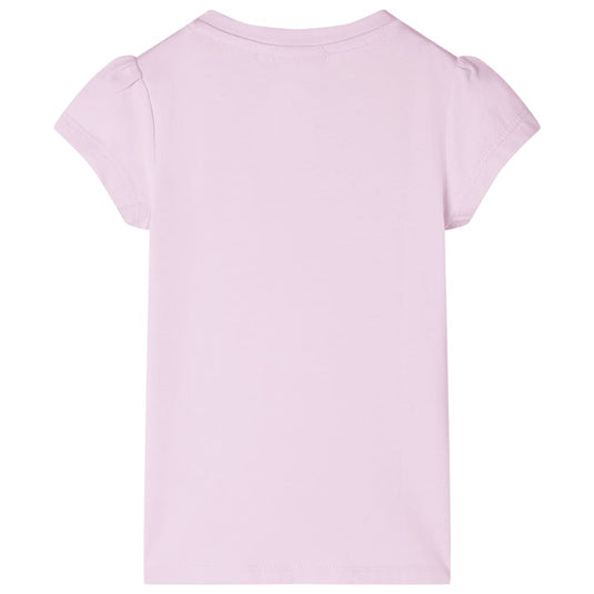 VidaXL Kindershirt 92 lichtroze