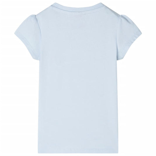 VidaXL Kindershirt 104 lichtblauw