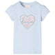 Vidaxl kindershirt 140 lichtblauw