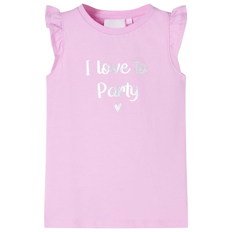 Load image into Gallery viewer, Vidaxl kindershirt met ruches aan de mouwen 140 lila
