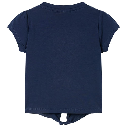 Vidaxl kindershirt 116 marineblauw