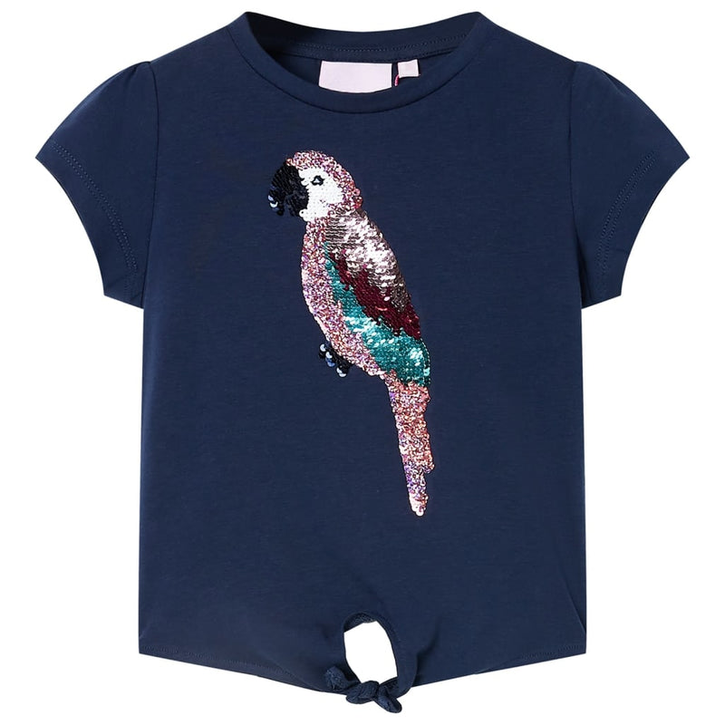 Load image into Gallery viewer, Vidaxl kindershirt 128 marineblauw
