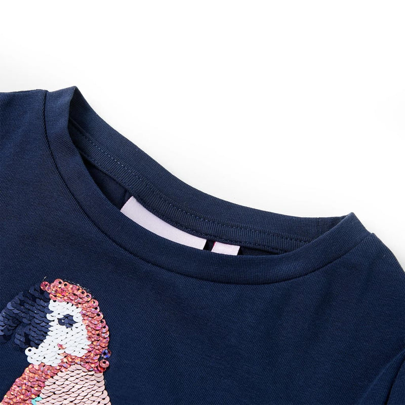Load image into Gallery viewer, Vidaxl kindershirt 128 marineblauw
