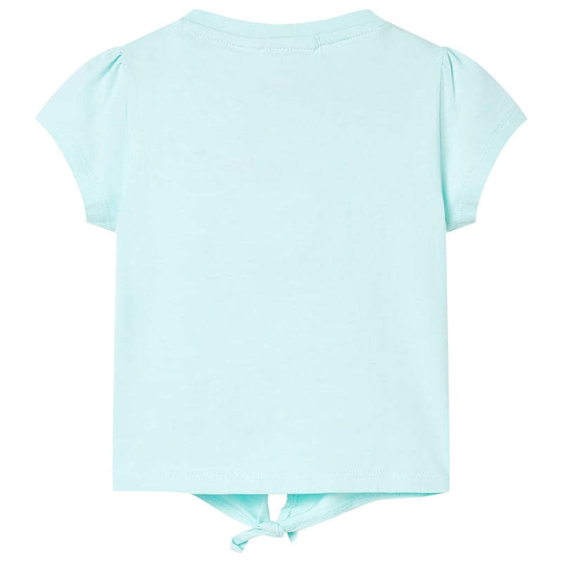 Load image into Gallery viewer, VidaXL Kindershirt 128 lichtzeeblauw
