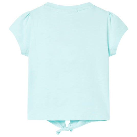 Vidaxl kindershirt 140 lichtzeeblauw