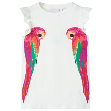Vidaxl kindershirt 104 ecru