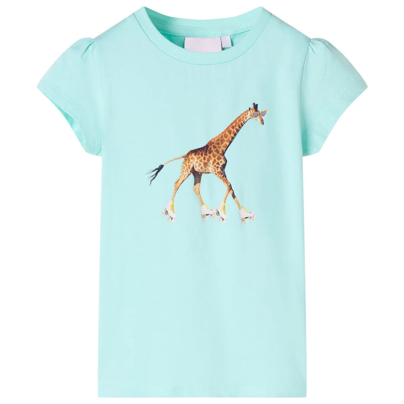Load image into Gallery viewer, Vidaxl kindershirt 92 lichtzeeblauw
