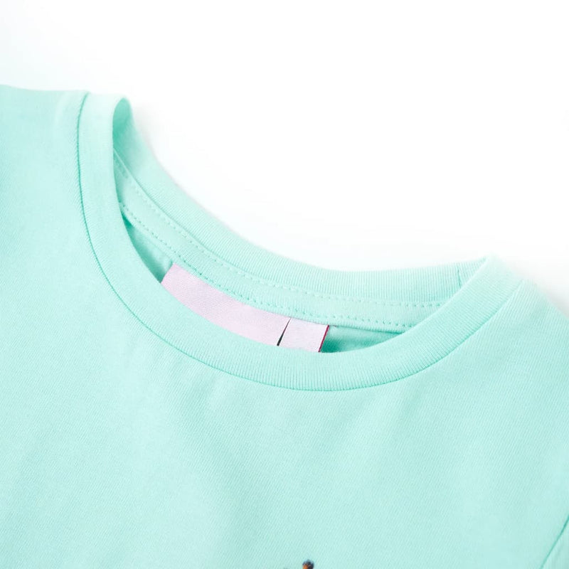 Load image into Gallery viewer, Vidaxl kindershirt 92 lichtzeeblauw
