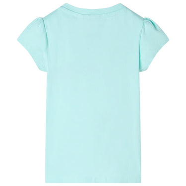 Vidaxl kindershirt 128 lichtzeeblauw