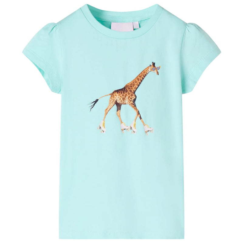 Load image into Gallery viewer, Vidaxl kindershirt 140 lichtzeeblauw
