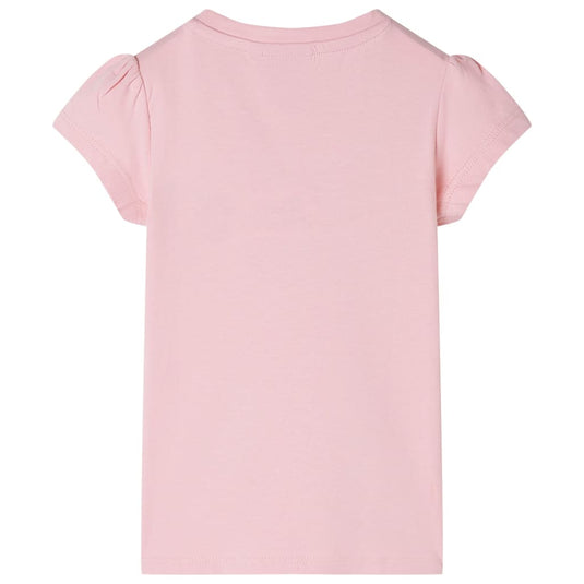 VidaXL Kindershirt 92 lichtroze