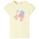 VidaXL Kindershirt 104 zachtgeel