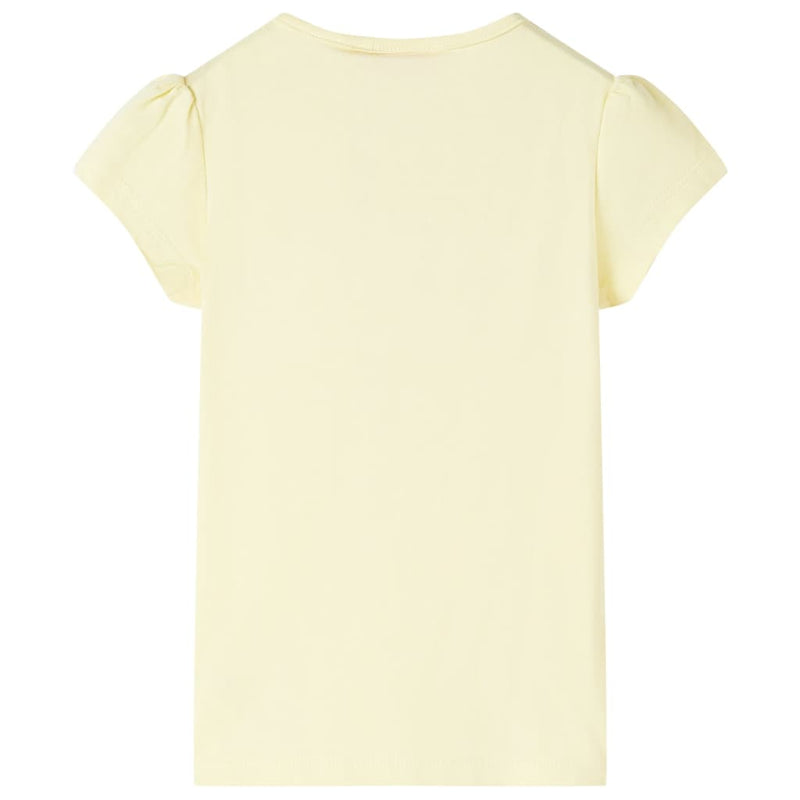 Load image into Gallery viewer, Vidaxl kindershirt 128 zachtgeel
