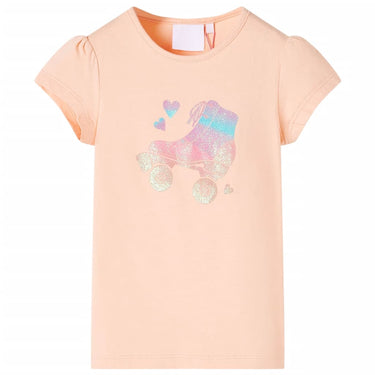 Vidaxl kindershirt 116 lichtoranje