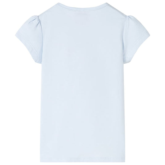 VidaXL Kindershirt 116 lichtblauw