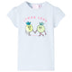 VidaXL Kindershirt 128 lichtblauw