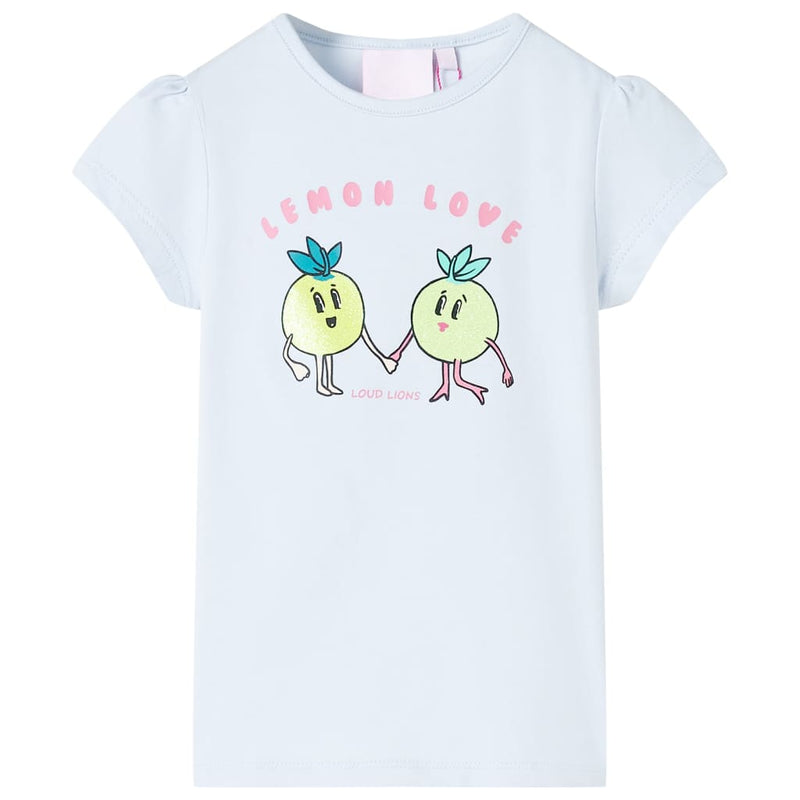 Load image into Gallery viewer, VidaXL Kindershirt 128 lichtblauw
