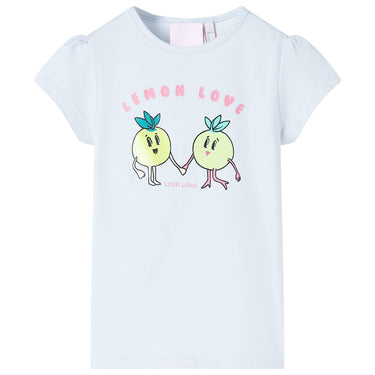 Vidaxl kindershirt 140 lichtblauw