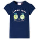 VidaXL Kindershirt 92 marineblauw