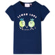 VidaXL Kindershirt 104 marineblauw