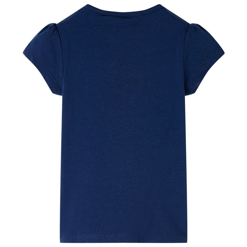Load image into Gallery viewer, VidaXL Kindershirt 128 marineblauw
