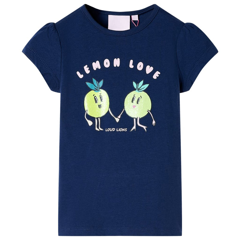 Load image into Gallery viewer, VidaXL Kindershirt 140 marineblauw
