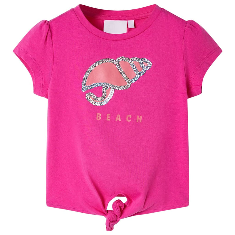 Load image into Gallery viewer, Vidaxl kindershirt 128 donkerroze
