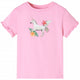 Vidaxl kindershirt met korte mouwen 104 felroze