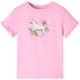 VidaXL Kindershirt met korte mouwen 140 felroze